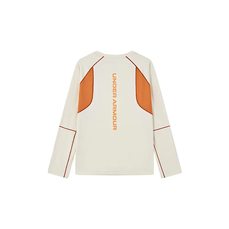 Футболка Under Armour для детей Cream White — фото 3