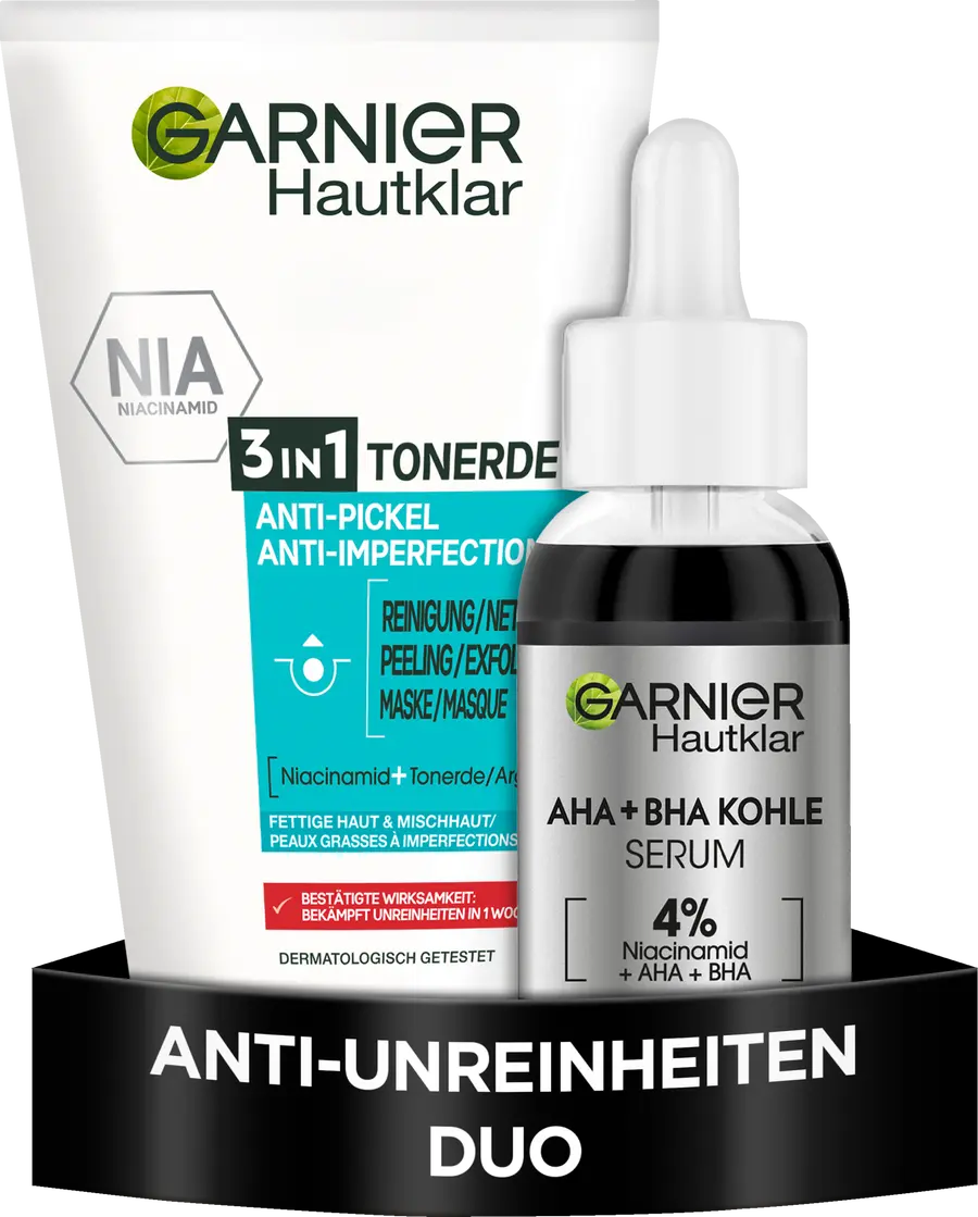 

Сыворотка для лица Garnier Hautklar Vorteilsset