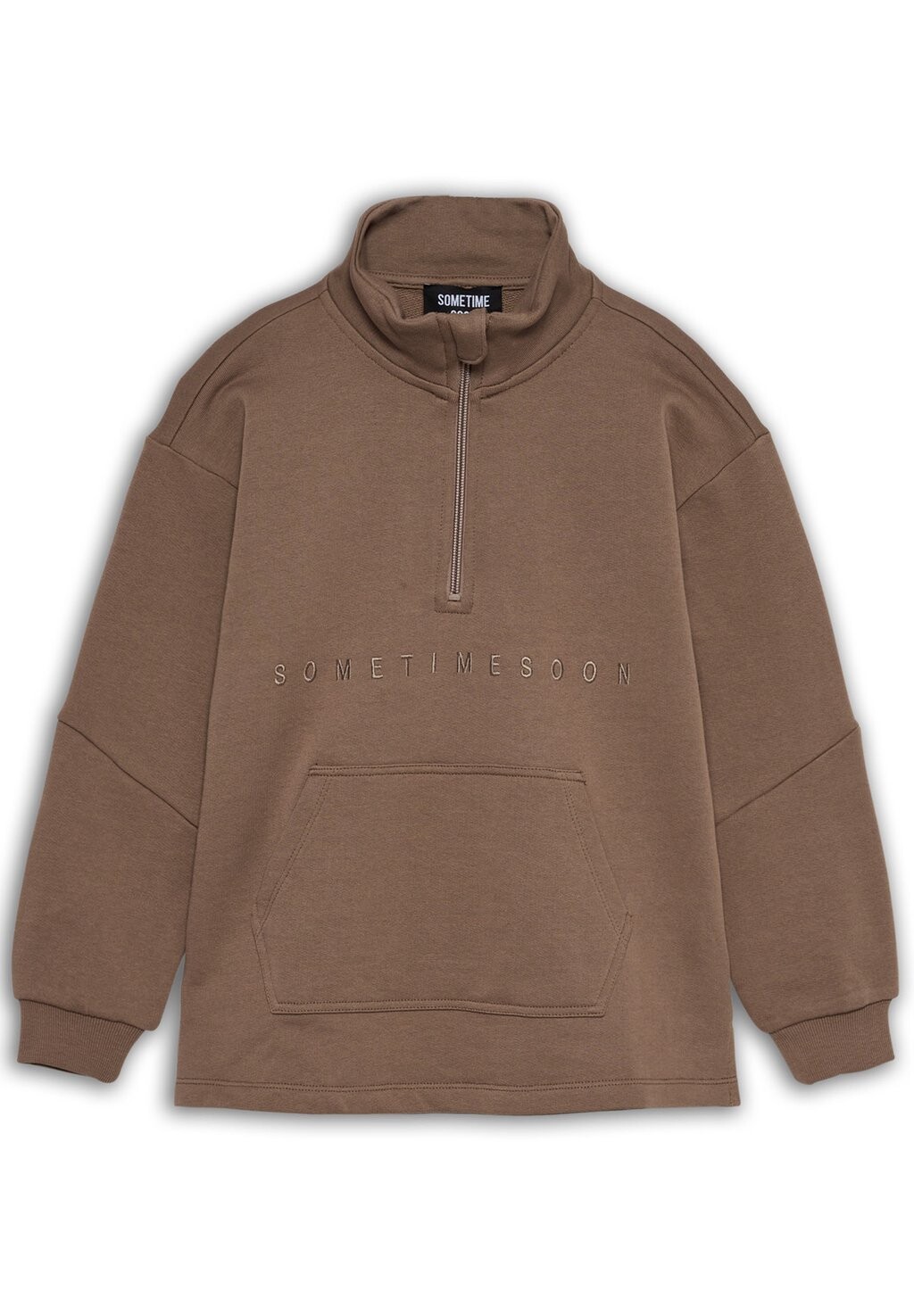 

Толстовка JONAS HALF ZIP Sometime Soon, цвет fossil