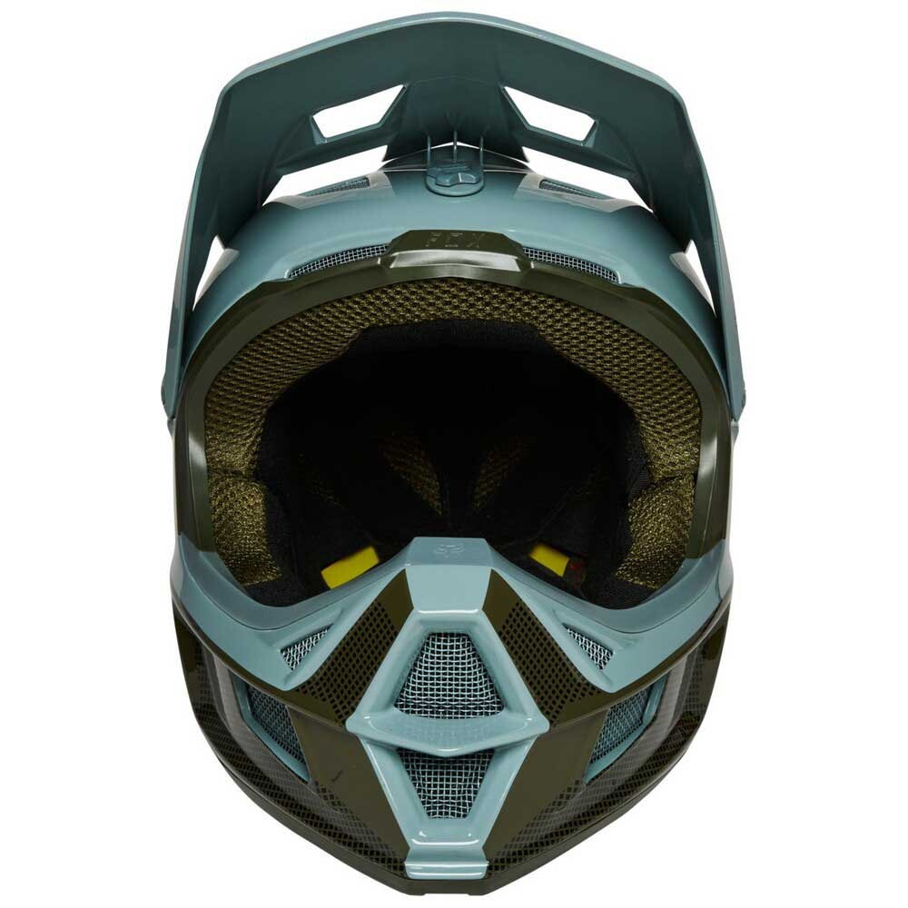 

Велосипедный шлем Fox Racing Mtb Rampage Comp MIPS downhill, зеленый