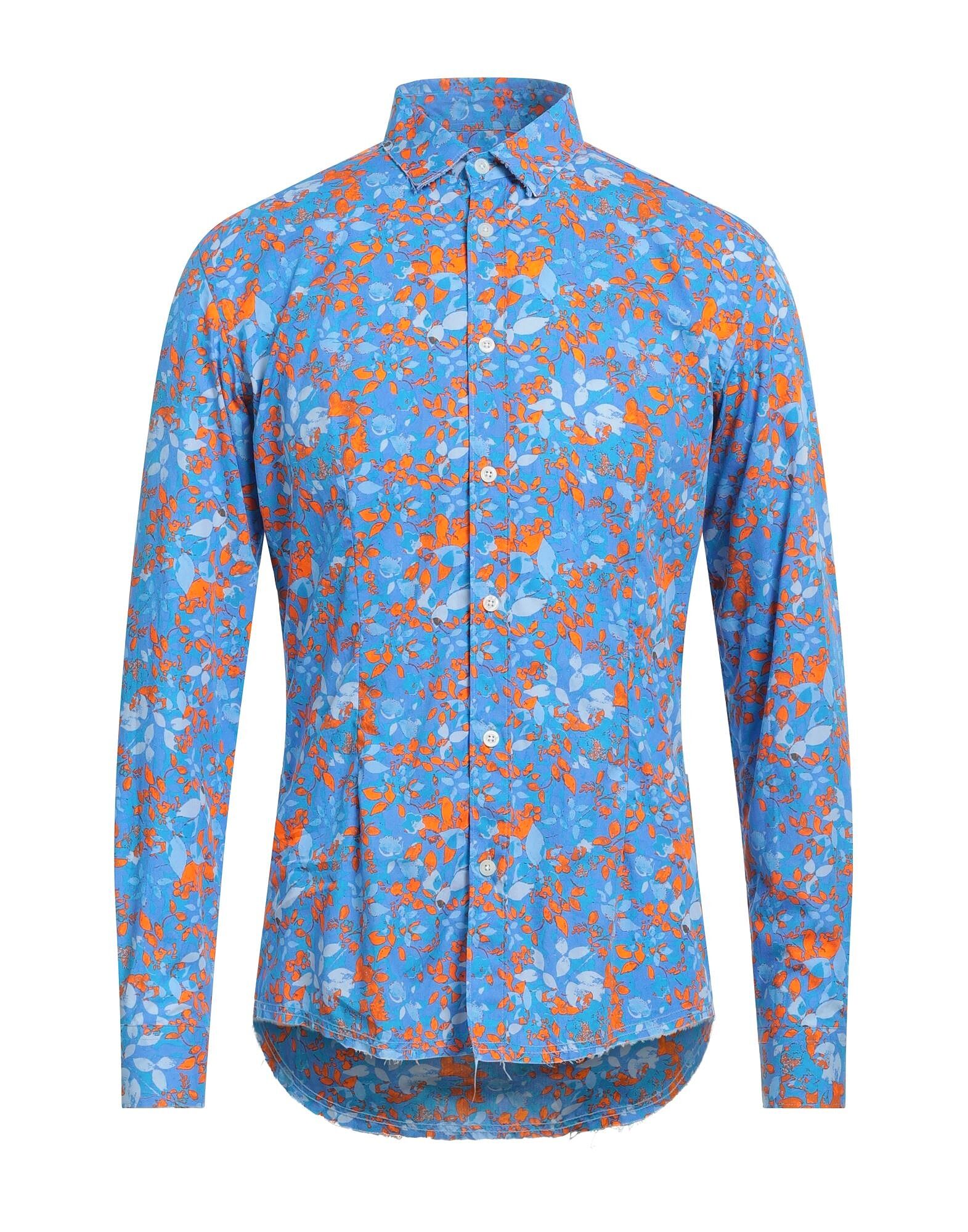 

Рубашка Daniele Alessandrini, лазурный