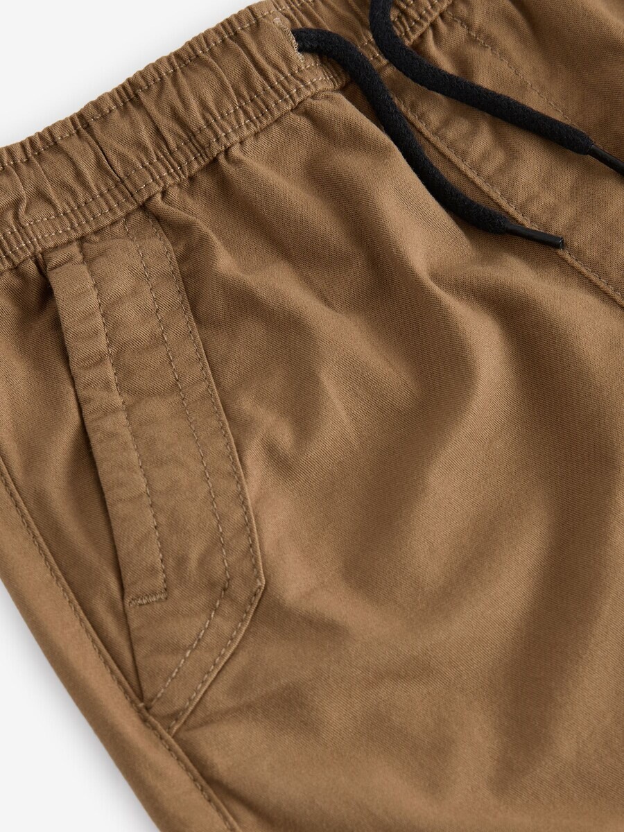 Тканевые брюки Next Tapered Pants, светло-коричневый — фото 3