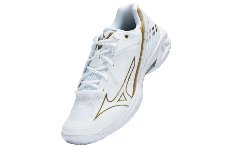 Кроссовки для бадминтона Wave Claw 3 Unisex Mizuno, White Silver Platinum — фото 3