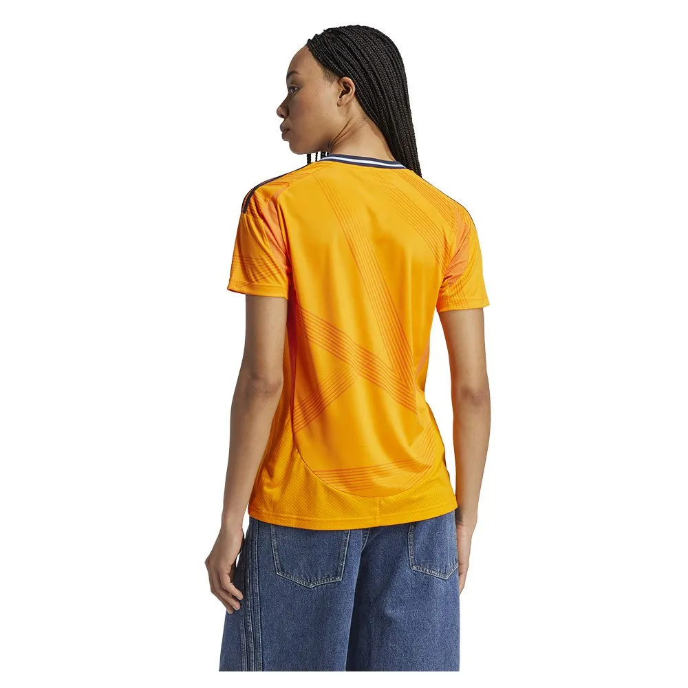 Футболка с коротким рукавом adidas Real Madrid 24/25 Away Woman, оранжевый — фото 2