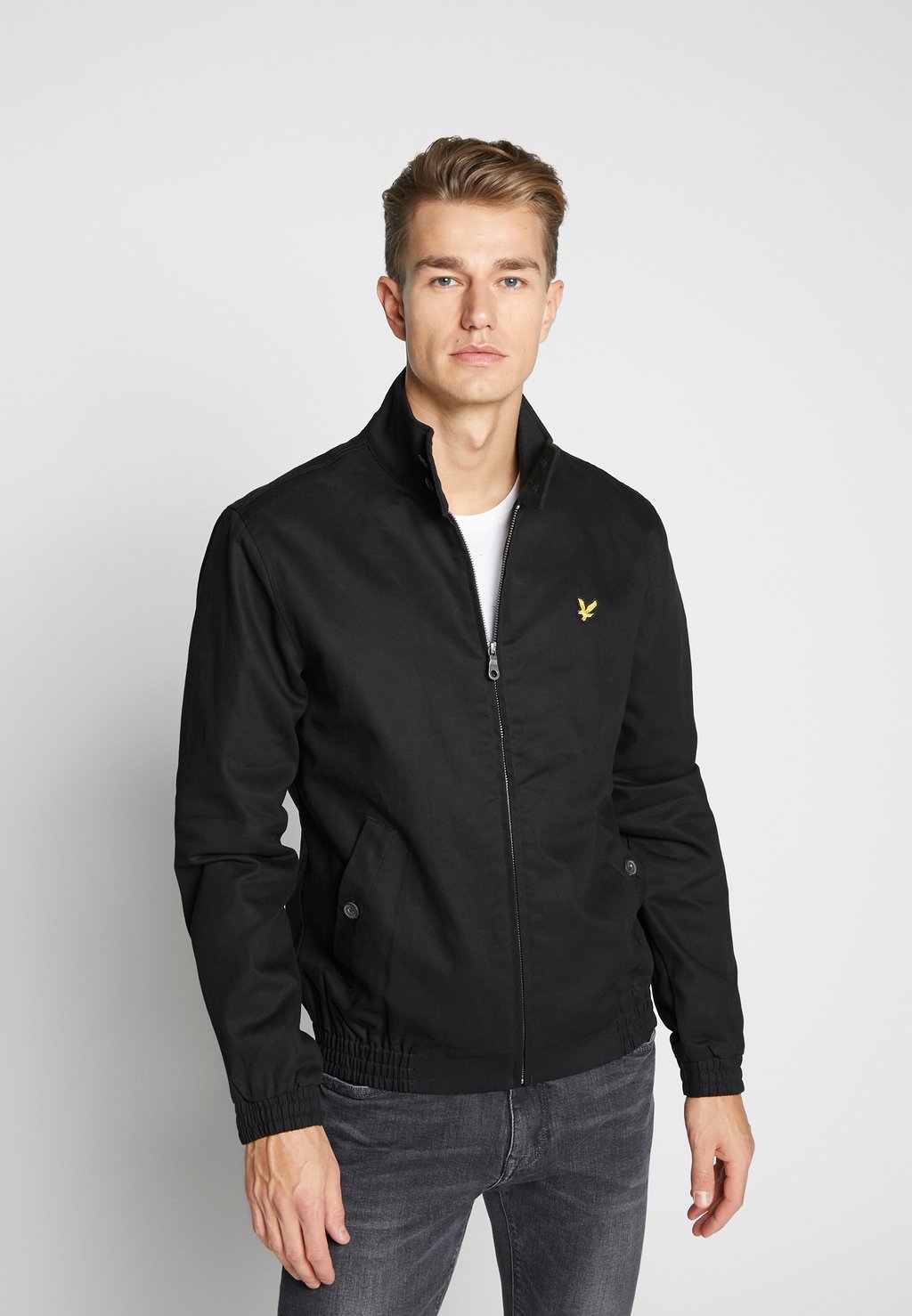 

Куртка Lyle & Scott КУРТКА HARRINGTON, цвет jet black