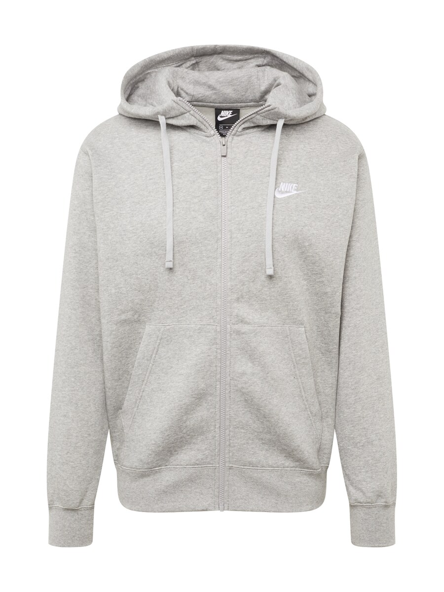 

Худи на молнии Nike Sportswear CLUB FLEECE, пятнистый серый