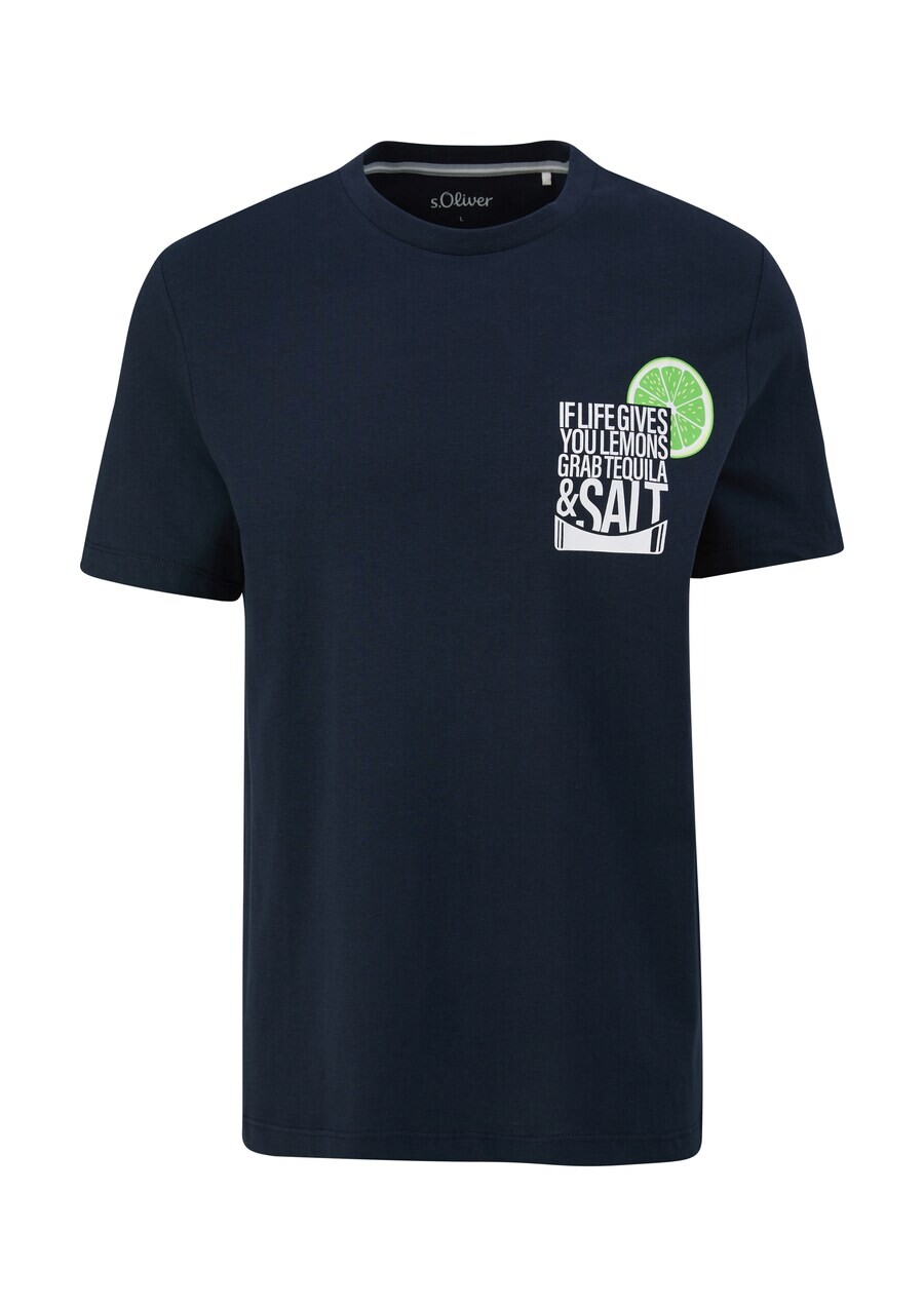 

Классическая футболка s.Oliver Shirt, морской синий