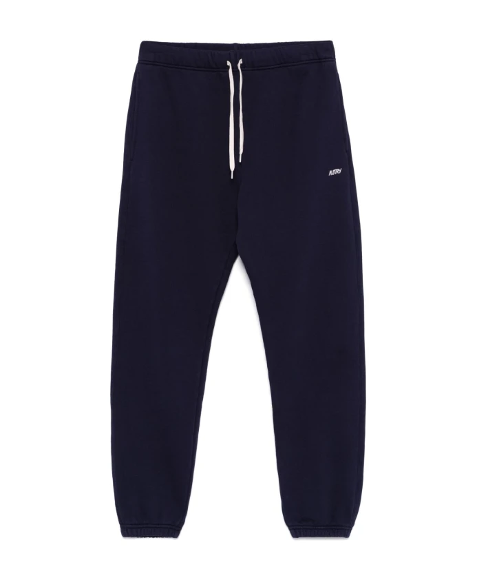 

Синие брюки на шнуровке с эластичными манжетами на щиколотках Autry, синий