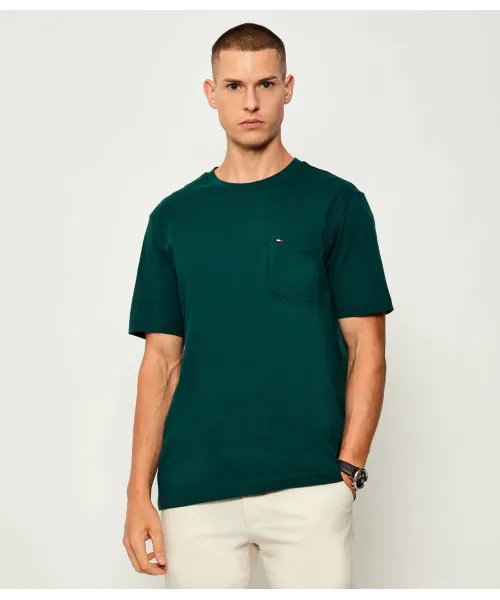 

Футболка Regular fit Tommy Hilfiger, зеленый