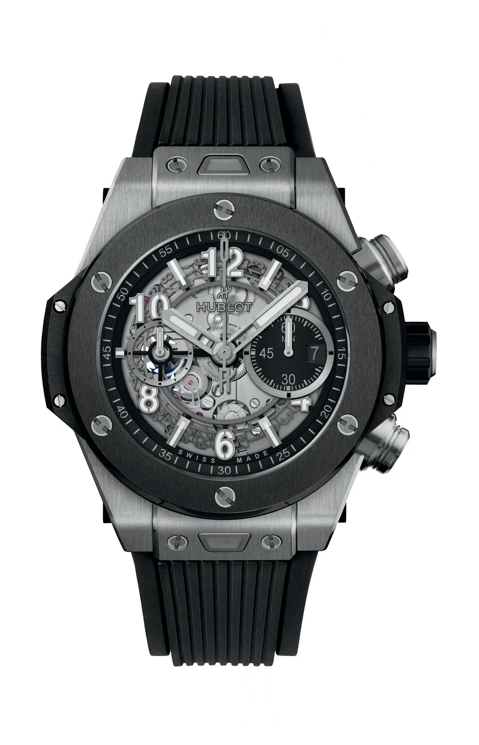 Биг Бэнг Унико Титан Керамика 44 мм - 421.NM.1170.RX HUBLOT, черный