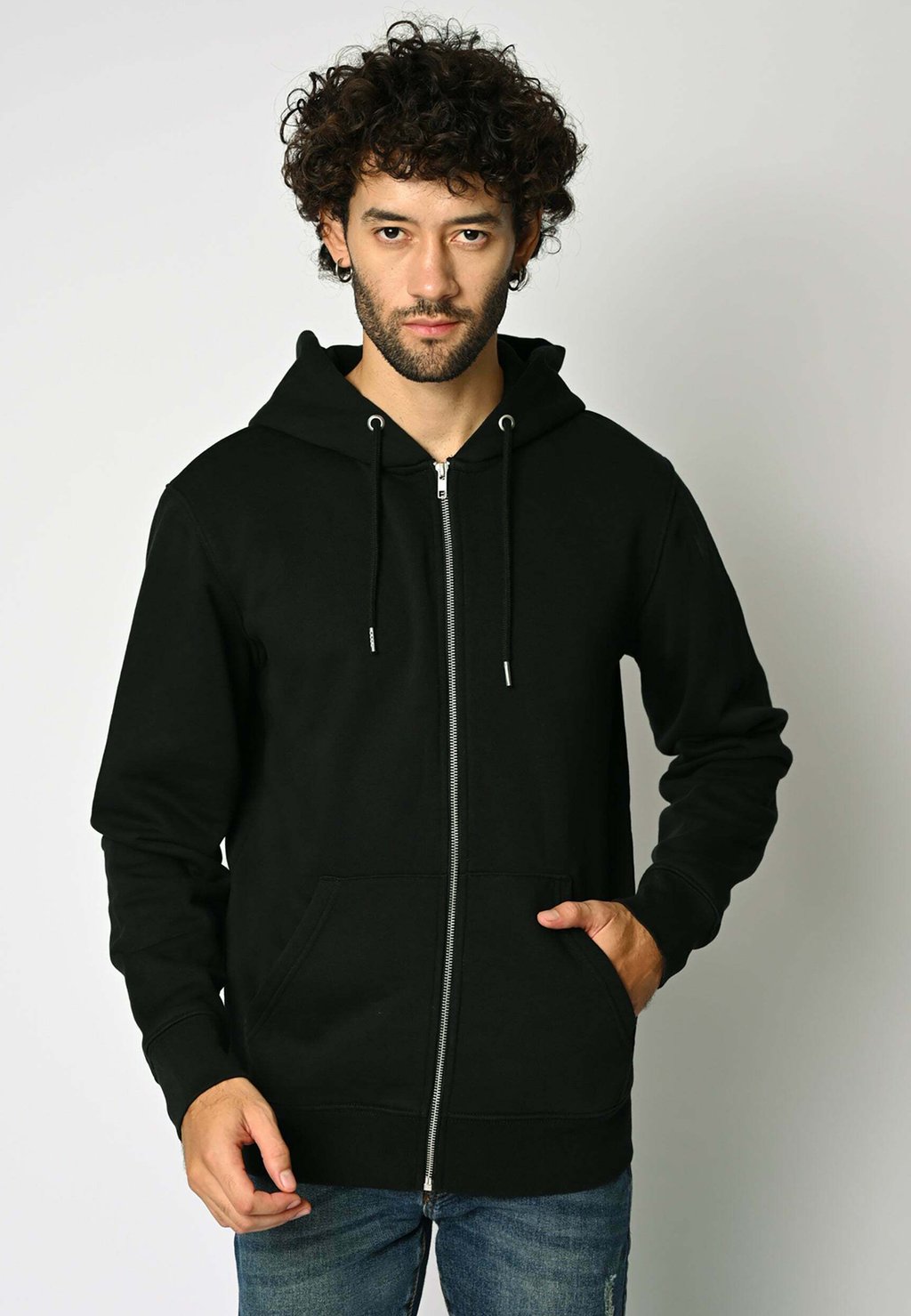 

Толстовка на молнии ROSES UNISEX ZIPPED Mira Paris, черный