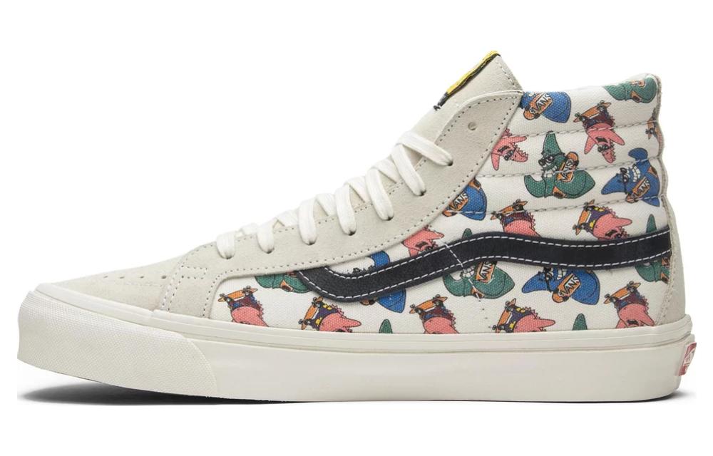 

Кроссовки Vans Sk8-Hi Spongebob Beige, Серый, Кроссовки Vans Sk8-Hi Spongebob Beige