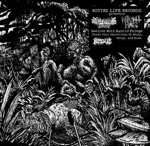 

Виниловая пластинка Cryptic Brood & Night Hag: Swollen With Rancid Phlegm
