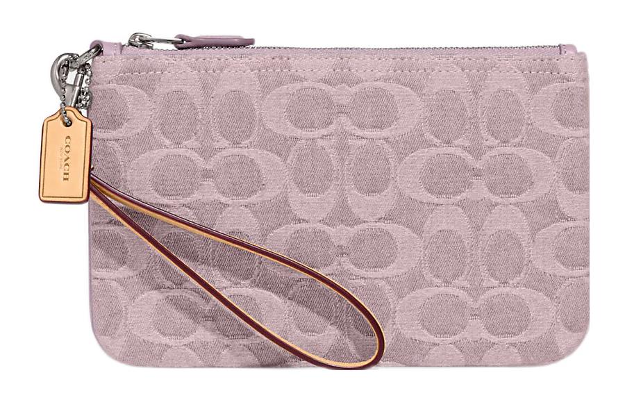 

Кошелек Tech Fabric на запястье Клатч Маленький размер Женский Фиолетовый COACH