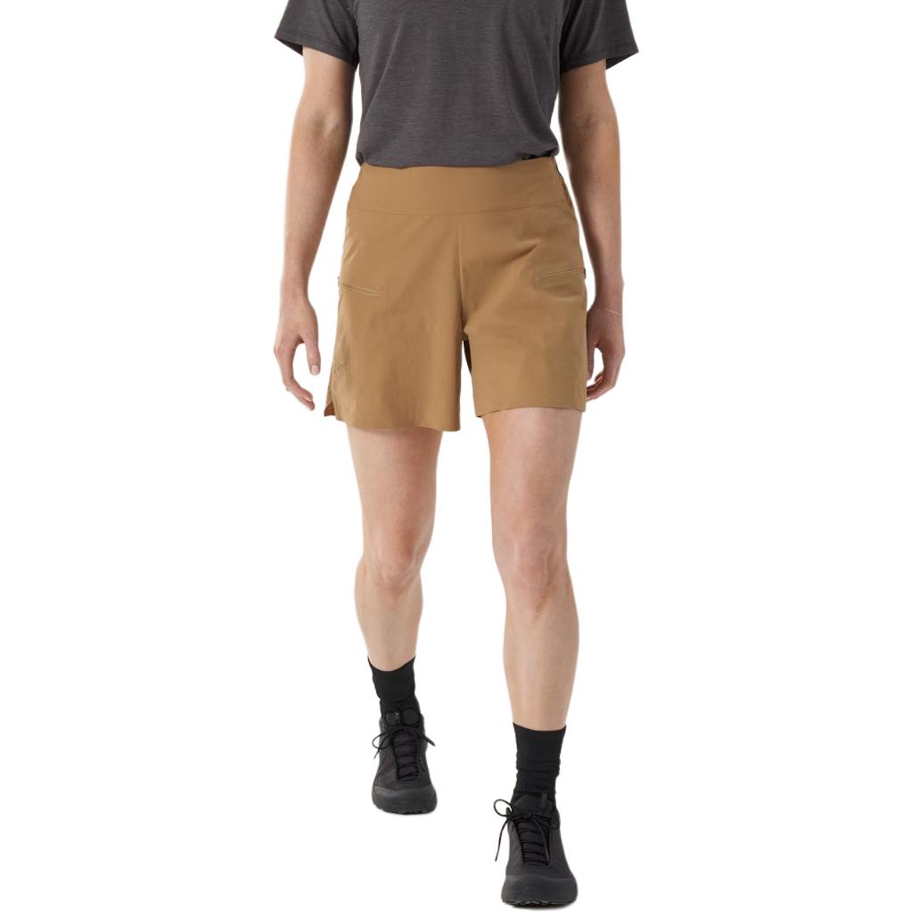 

Женские повседневные шорты AESTAS Arcteryx, sandstone коричневый/canvas