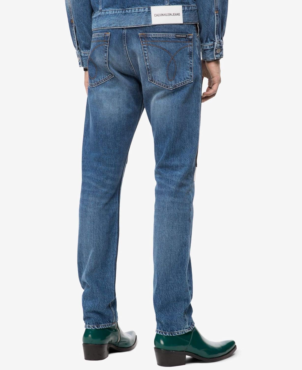 Мужские джинсы Calvin Klein Standard Slim Fit, Keeling Patch — фото 2