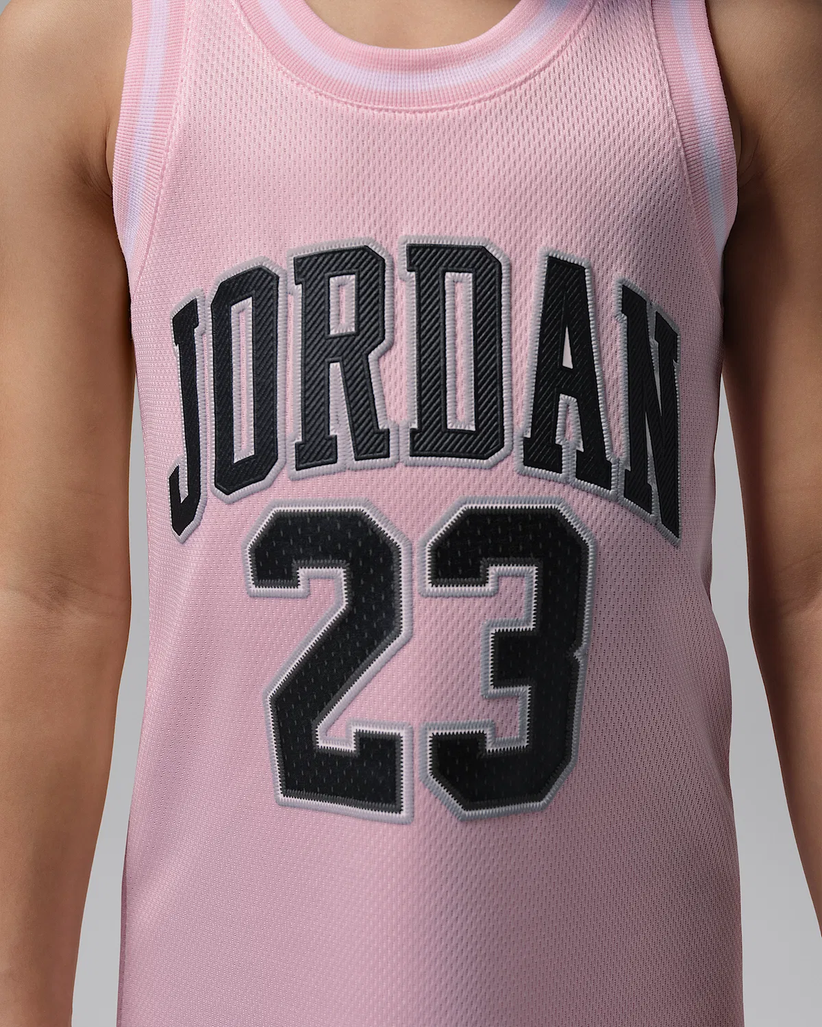 Детское платье Jordan 23 Jersey Dress, Pink Foam — фото 4