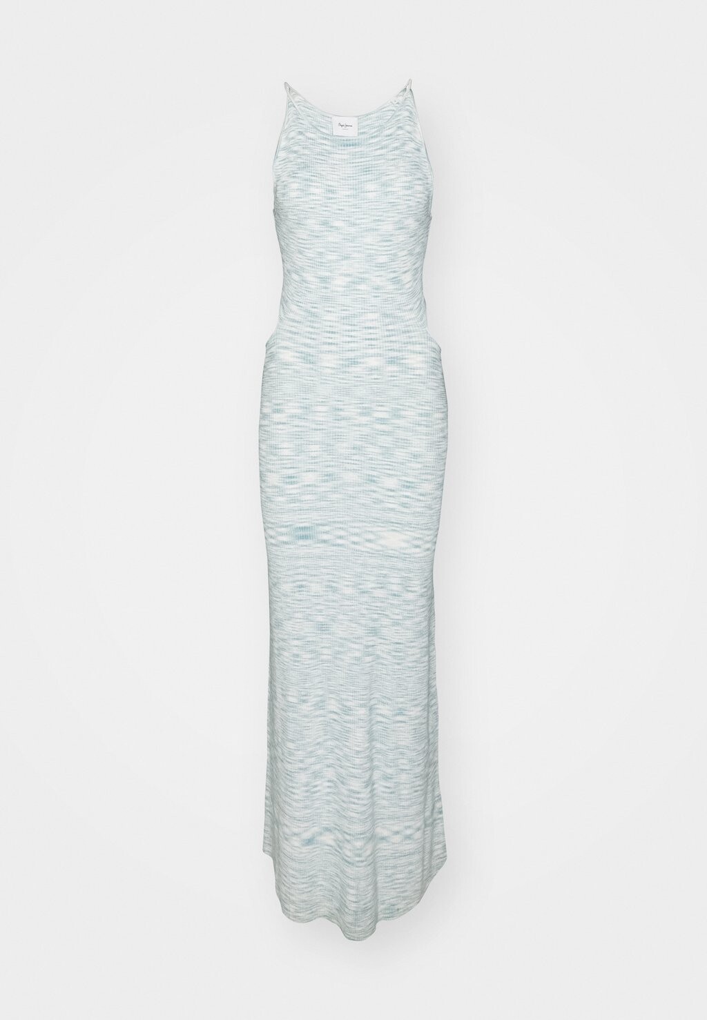 

Длинное платье Grizel Dress Pepe Jeans, волна синего цвета