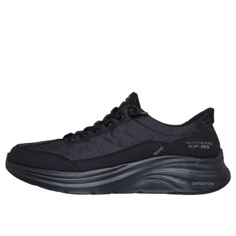 

Skechers Низкие повседневные туфли Contour Foam Cozy Fit, черные, мужские