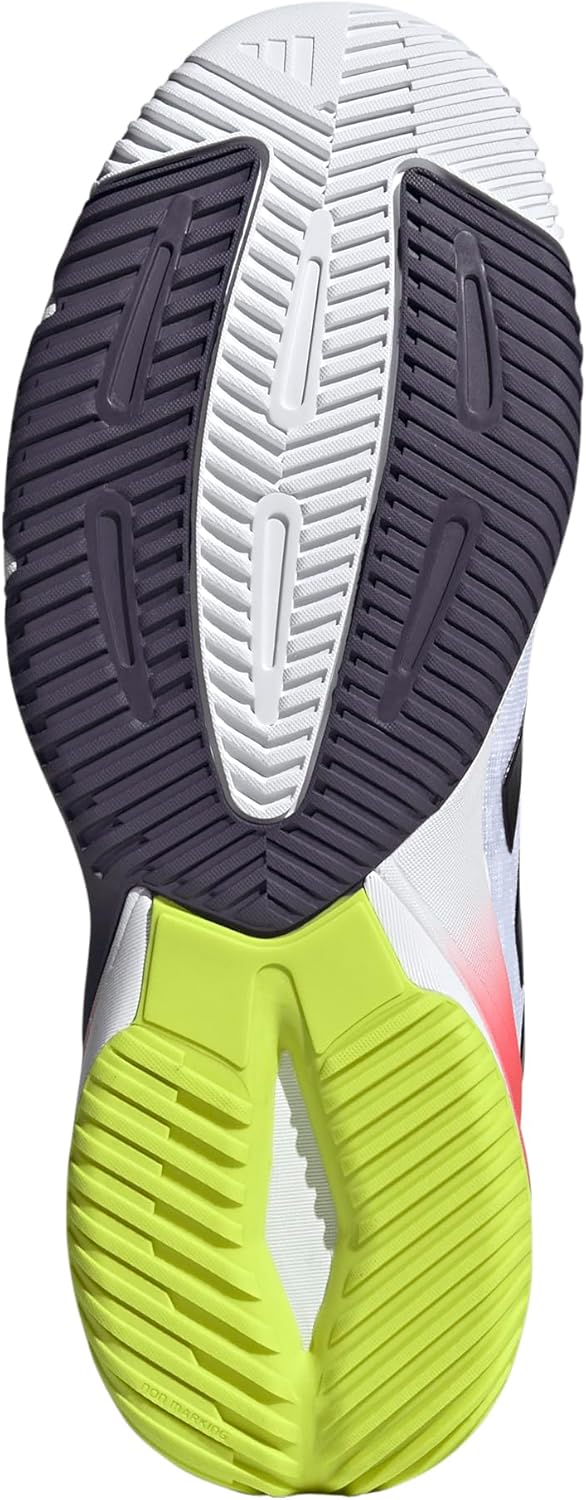 Мужские кроссовки Adidas Crazyflight 6 для зала, белый/красный — фото 4