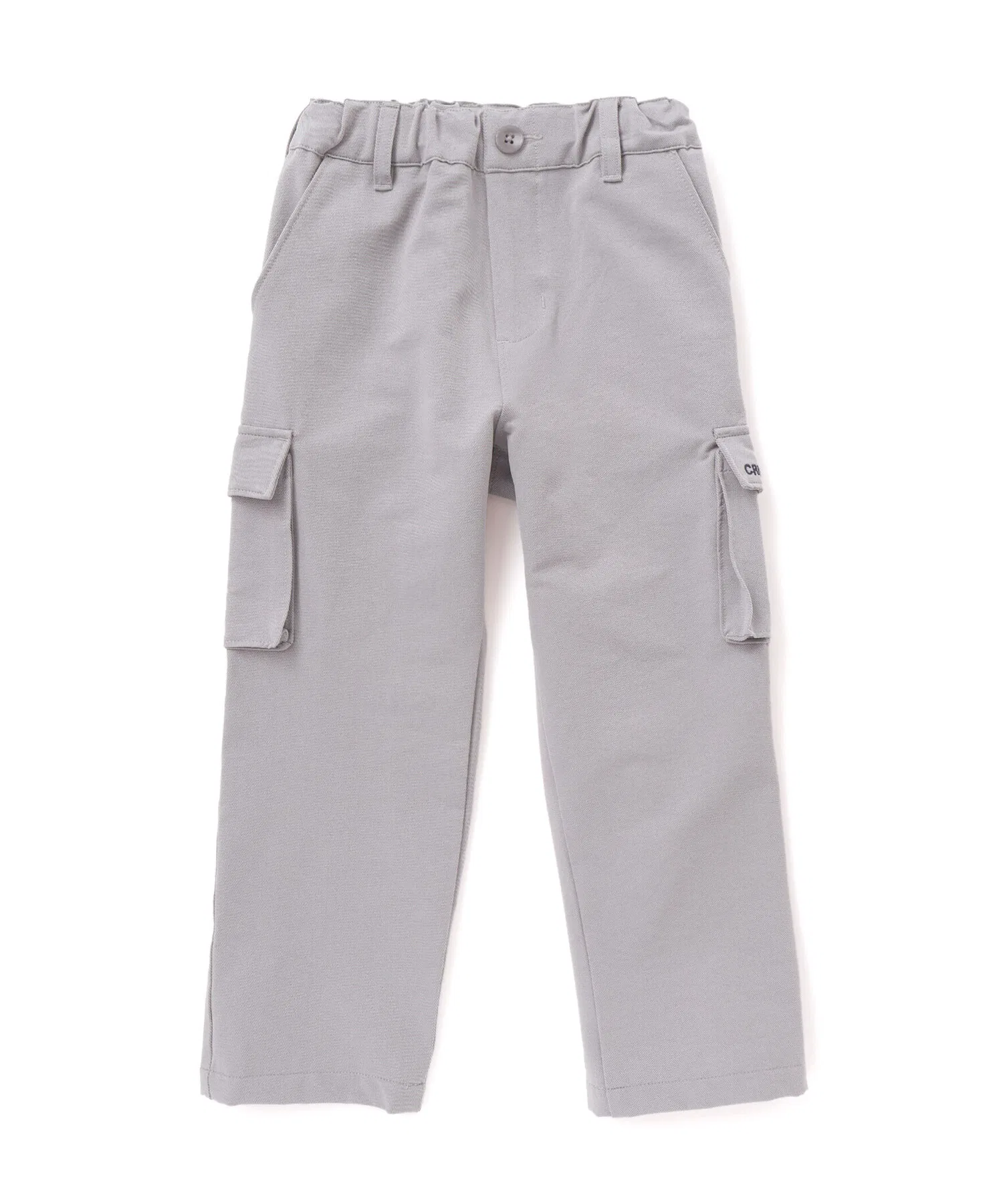 Длинные брюки-карго из эластичной саржи