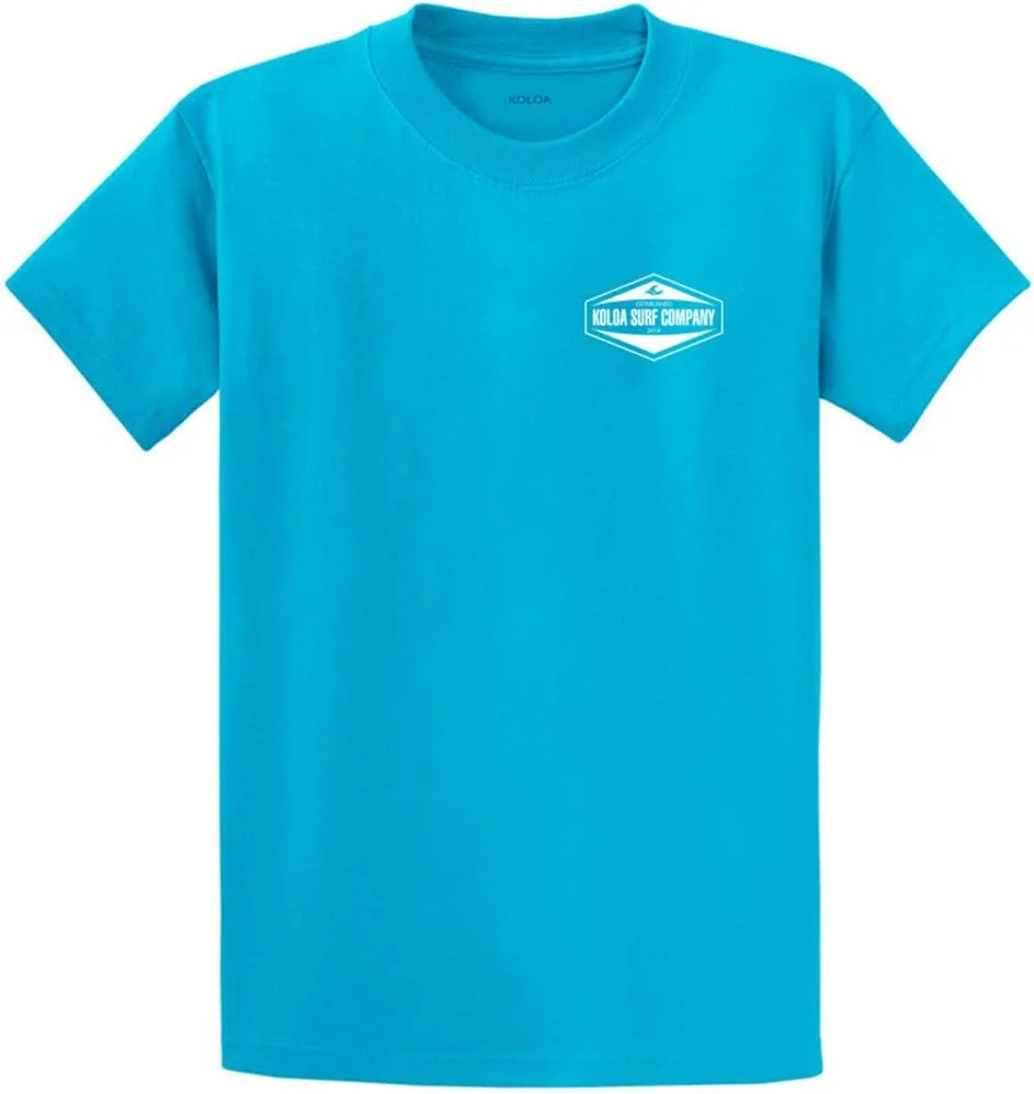 

Футболка Joe's USA Koloa Hexagon 2-Side Logo Cotton в размерах Regular, Big и Tall
