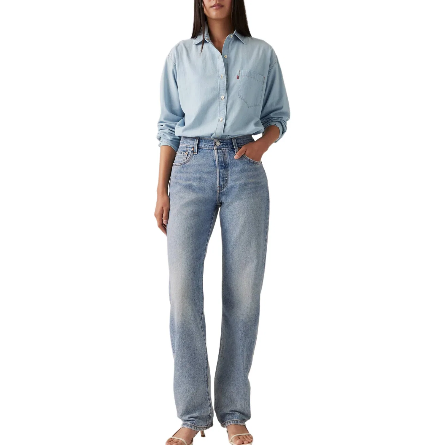 Джинсы 90s Fit Levis Blue — фото 3