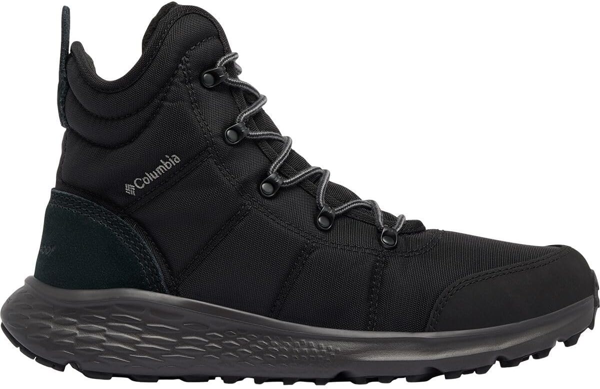 Columbia mens Fairbanks Cityscape Omni-heat, Black/Titanium Ii