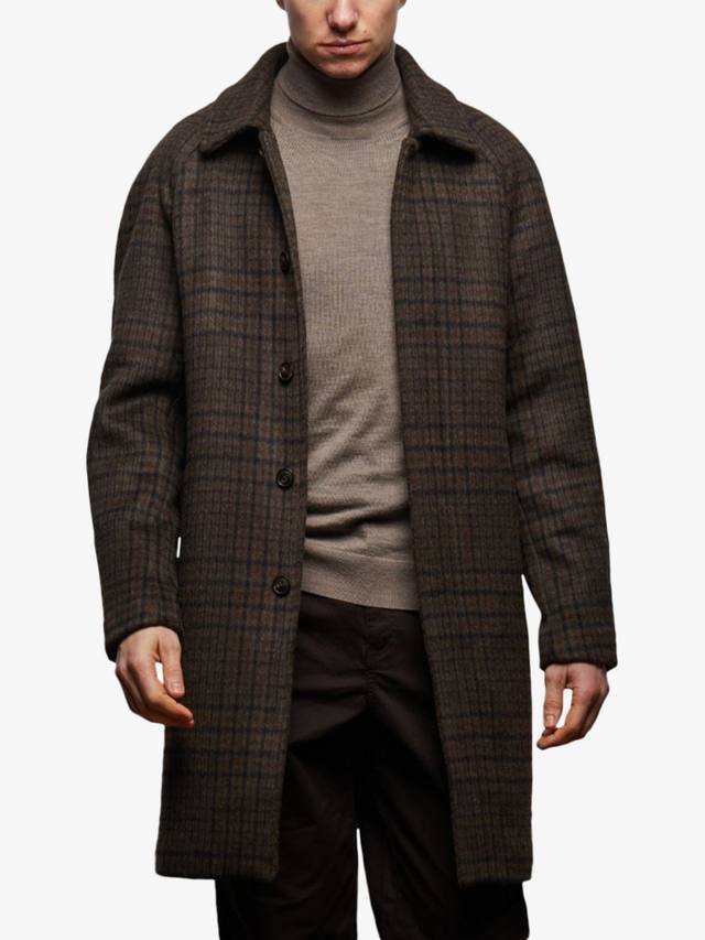 

Куртка Coldstream из смесовой шерсти с щеткой Guards London, Brown