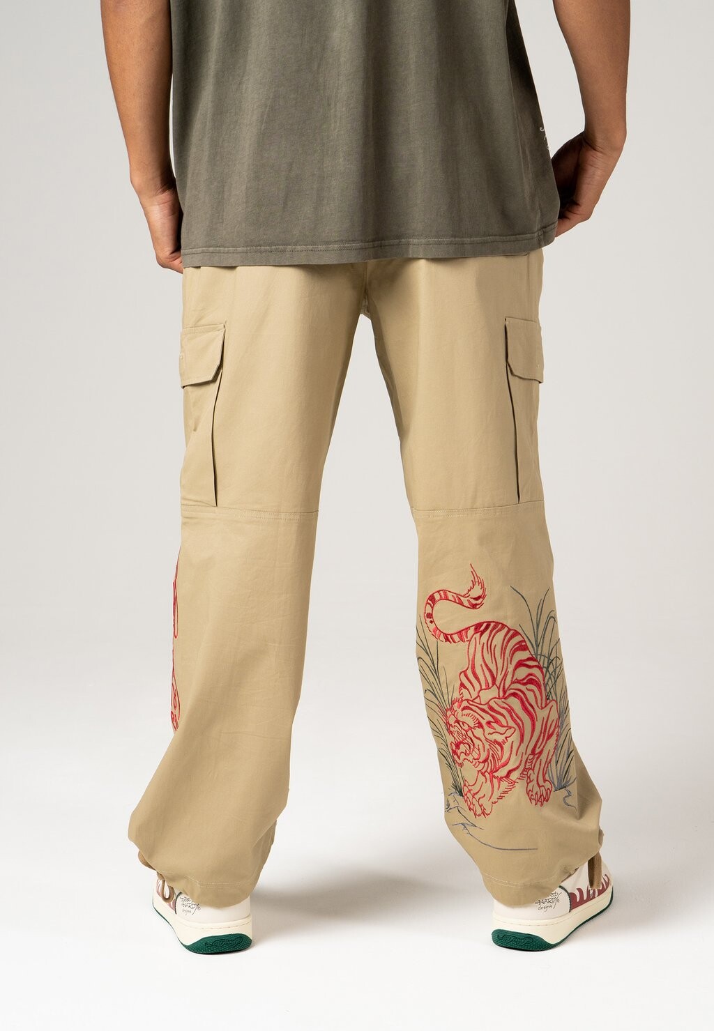 

Брюки карго Jungle Tiger Ed Hardy, цвет pebble