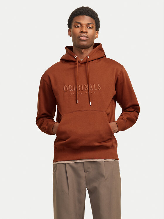 

Толстовка обычного кроя 12262811 Jack&Jones, коричневый