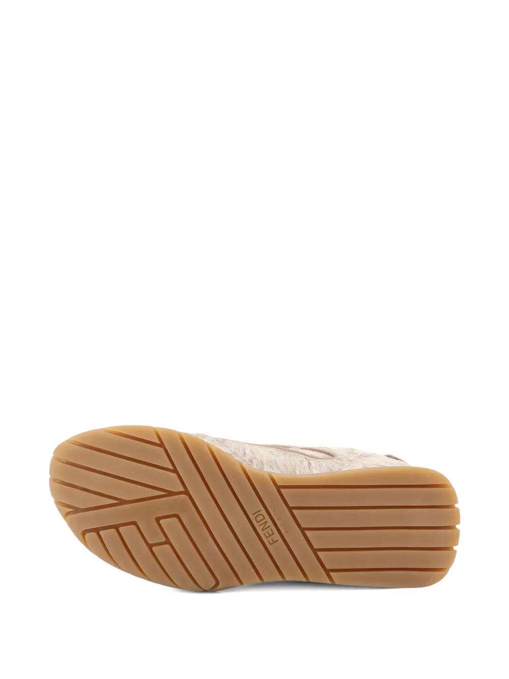 Кроссовки Wave Pulse Fendi, бежевый — фото 3