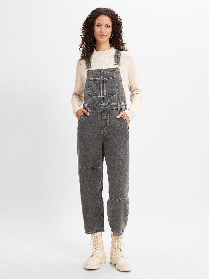 

Тканевые брюки Marc O'Polo DENIM Latzjeans, серый