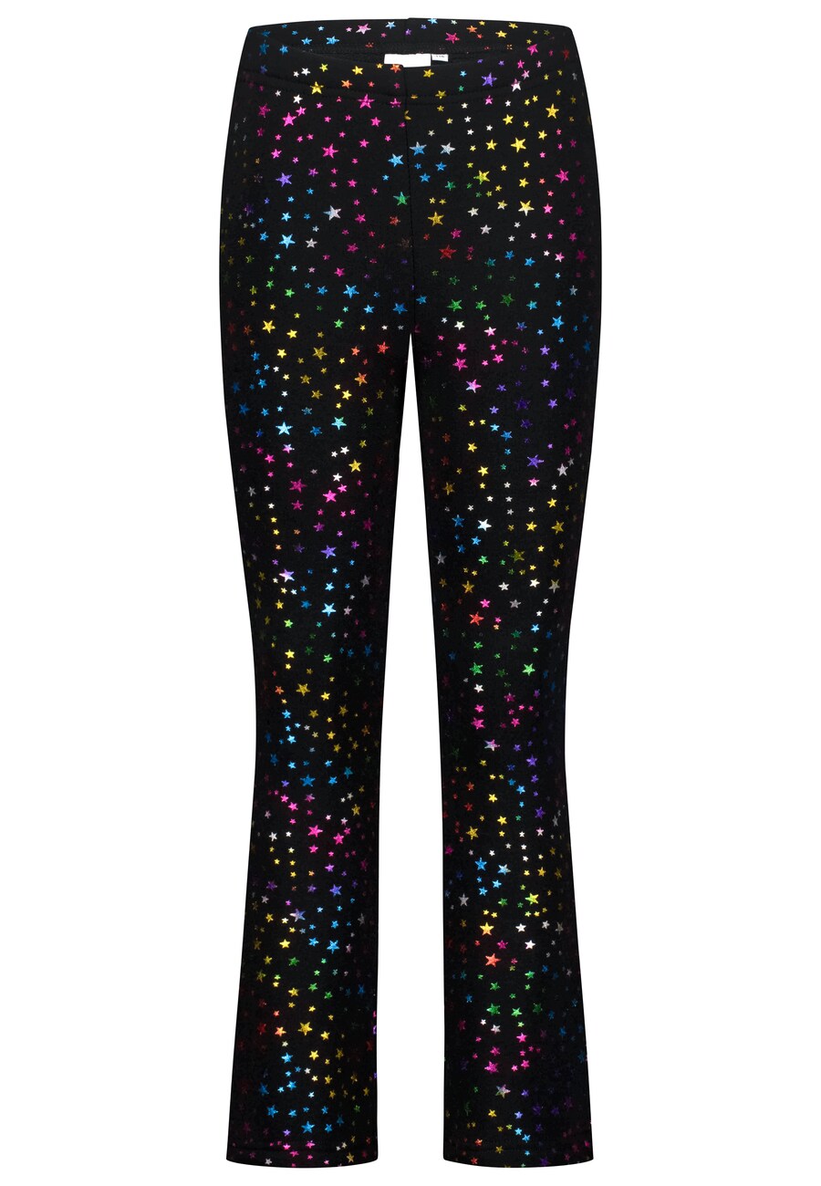 

Облегающие леггинсы SALT AND PEPPER Foilprint Stars, черный