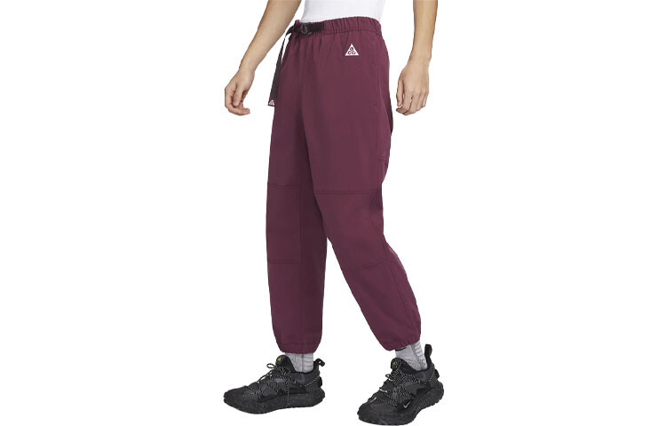 

Мужские трикотажные спортивные штаны Nike, цвет Burgundy