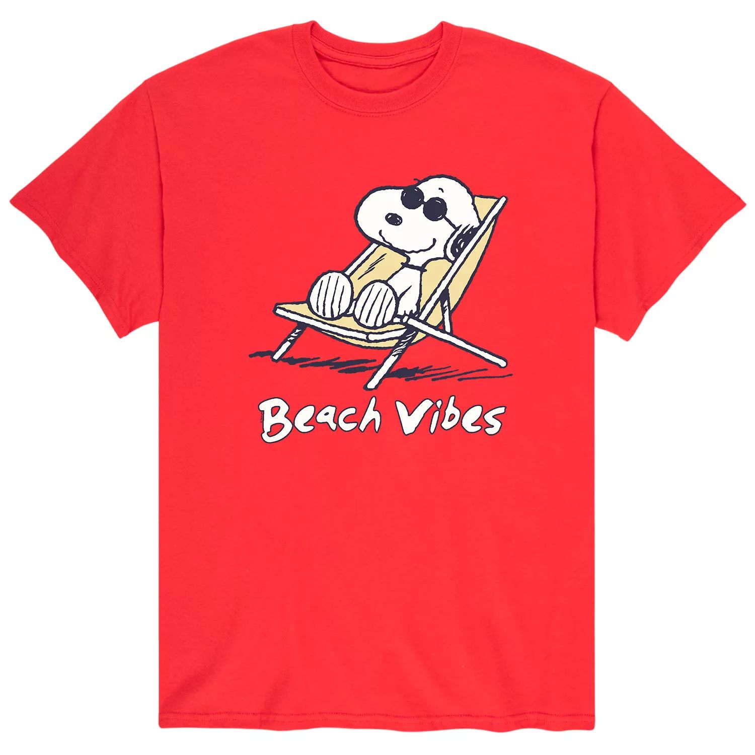 

Мужская футболка Peanuts Snoopy Beach Vibe Licensed Character