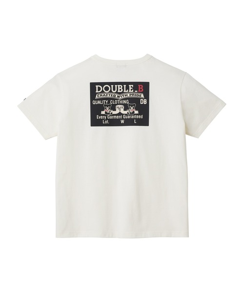 

DOUBLE_B Футболка с принтом на спине, Double B, белый