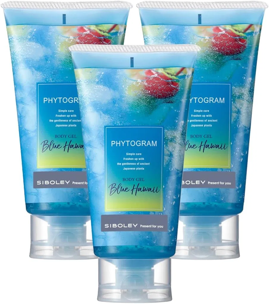 Гель для тела после загара Blue Hawaii, SIBOLEY, набор 3 шт., 150 г