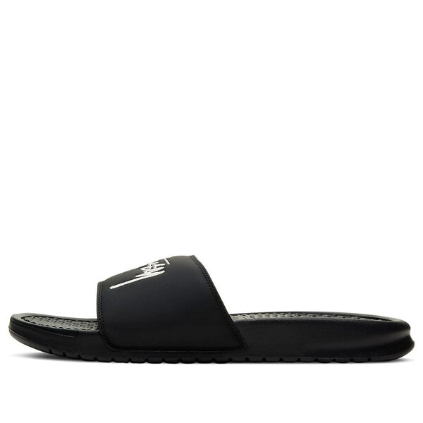 

Тапочки x stussy benassi Nike, черный