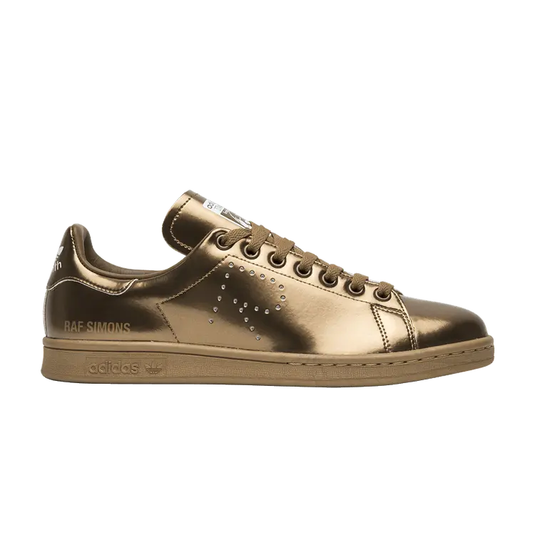 

Кроссовки adidas Raf Simons x Stan Smith 'Copper Metallic', коричневый