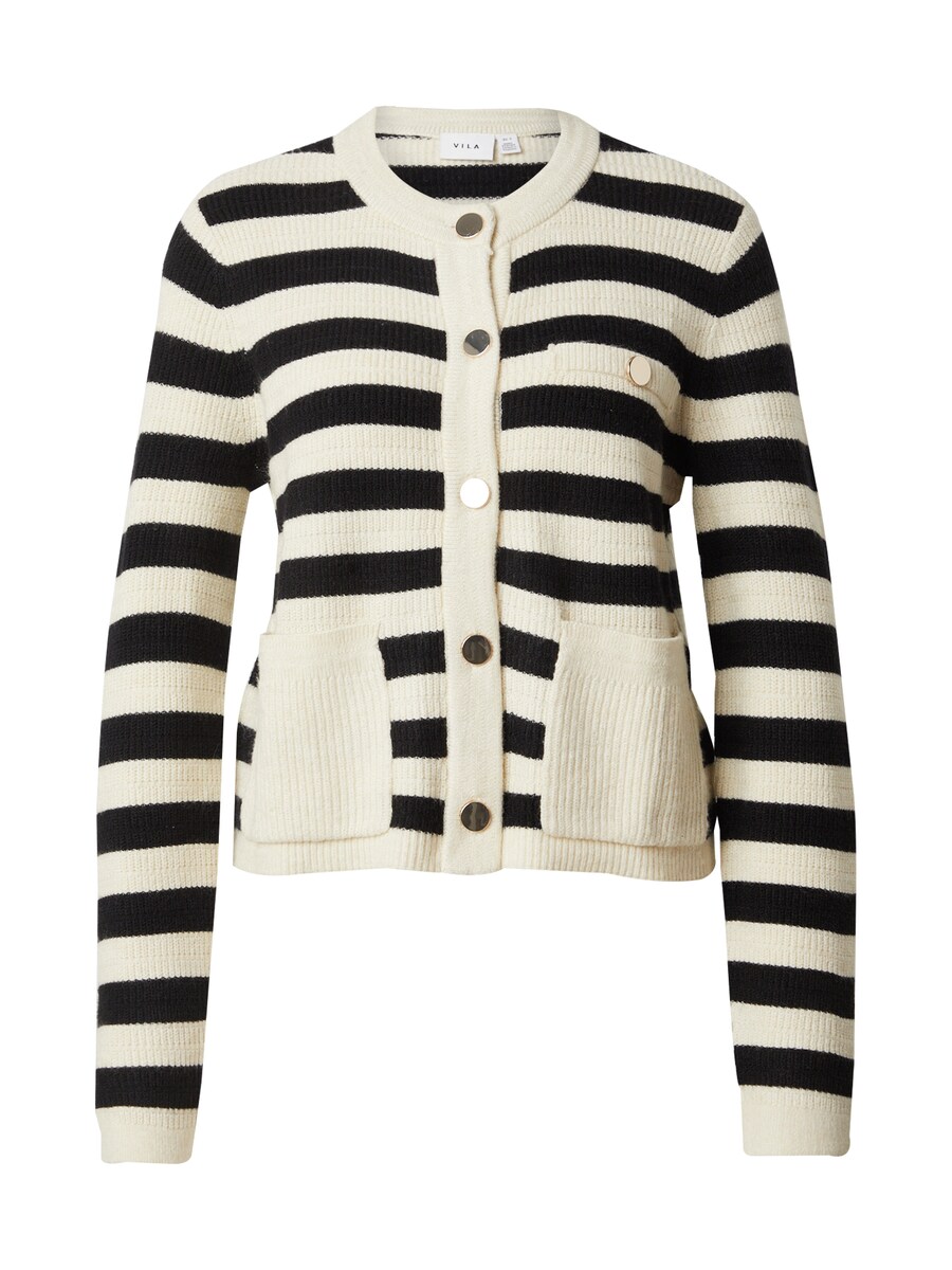 

Вязаный кардиган VILA DREA, цвет Black/Wool white