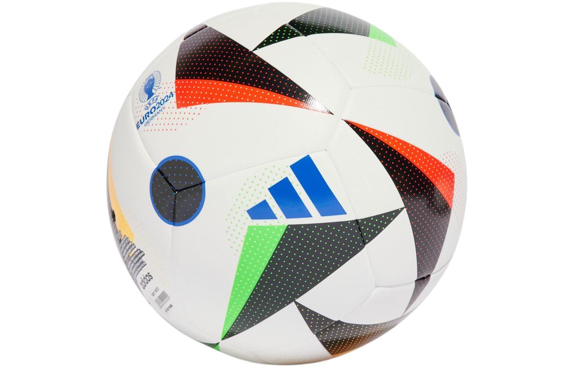

Adidas Футбольный мяч размер 5, машинная строчка, унисекс, white/black/glory blue