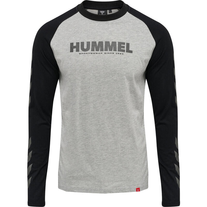 

Футболка Hmllegacy Blocked унисекс Athleisure HUMMEL, цвет grau