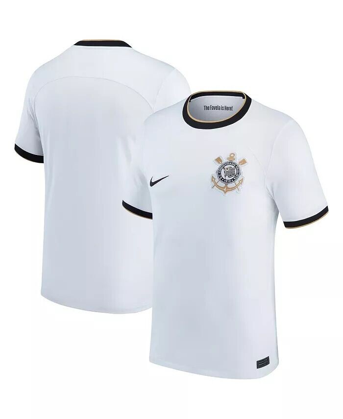 

Домашняя копия Джерси Big Boys White Corinthians 2022/23 Nike
