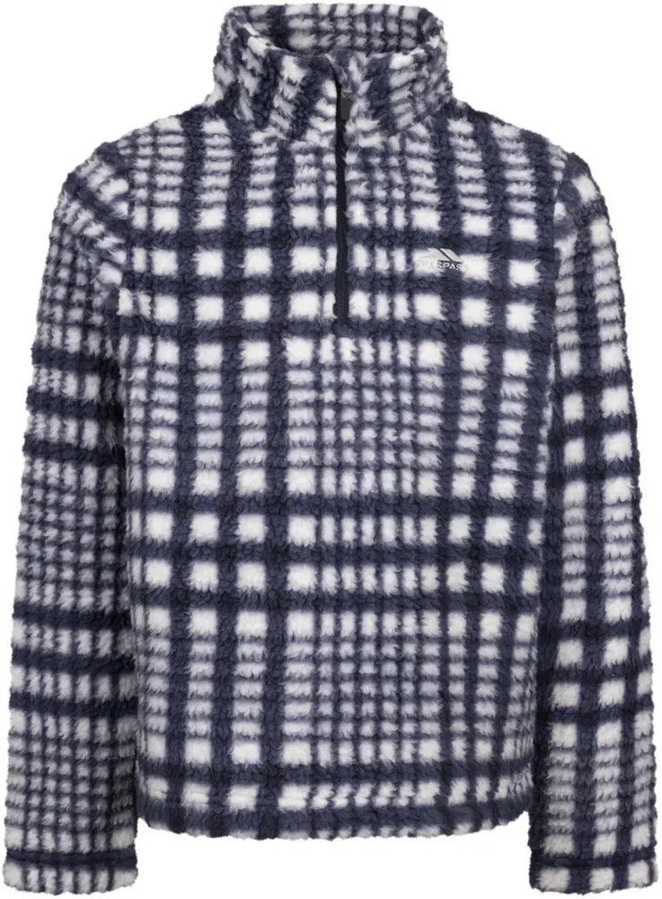 Детская флисовая куртка/флисовый свитер "Booker Fleece" синего цвета Trespass