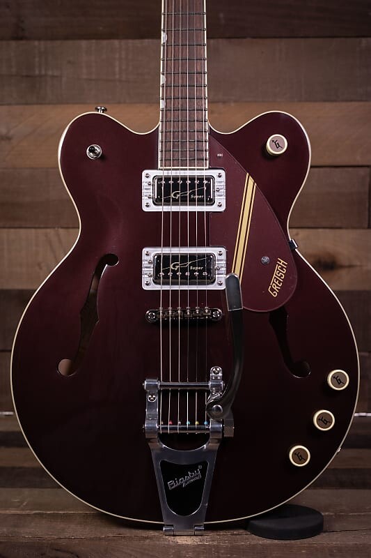 

Электрогитара Gretsch G2604T LTD Streamliner Rally II Center Block with Bigsby, Laurel FB, Two-Tone Oxblood/Walnut Stain