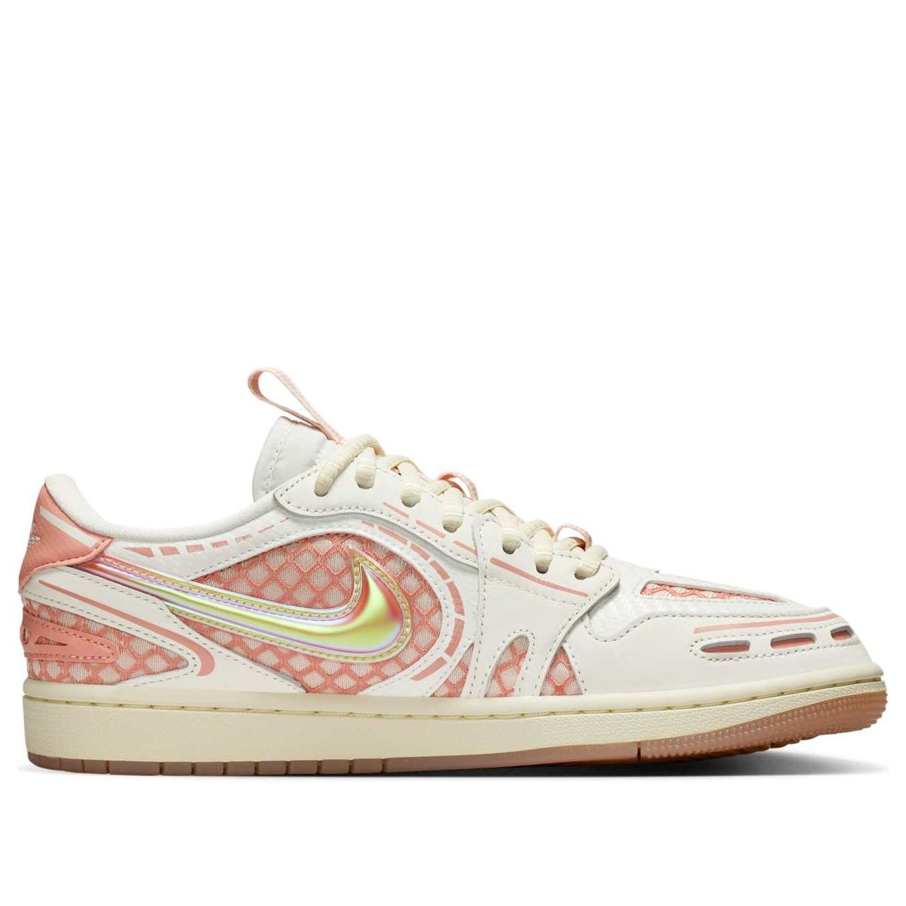 Кроссовки (WMNS) Air Jordan 1 Low MM V3 'Sail/Washed Coral' — фото 2