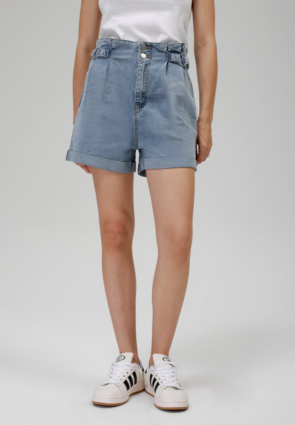 

Джинсовые шорты Even&Odd, цвет Light Blue Wash