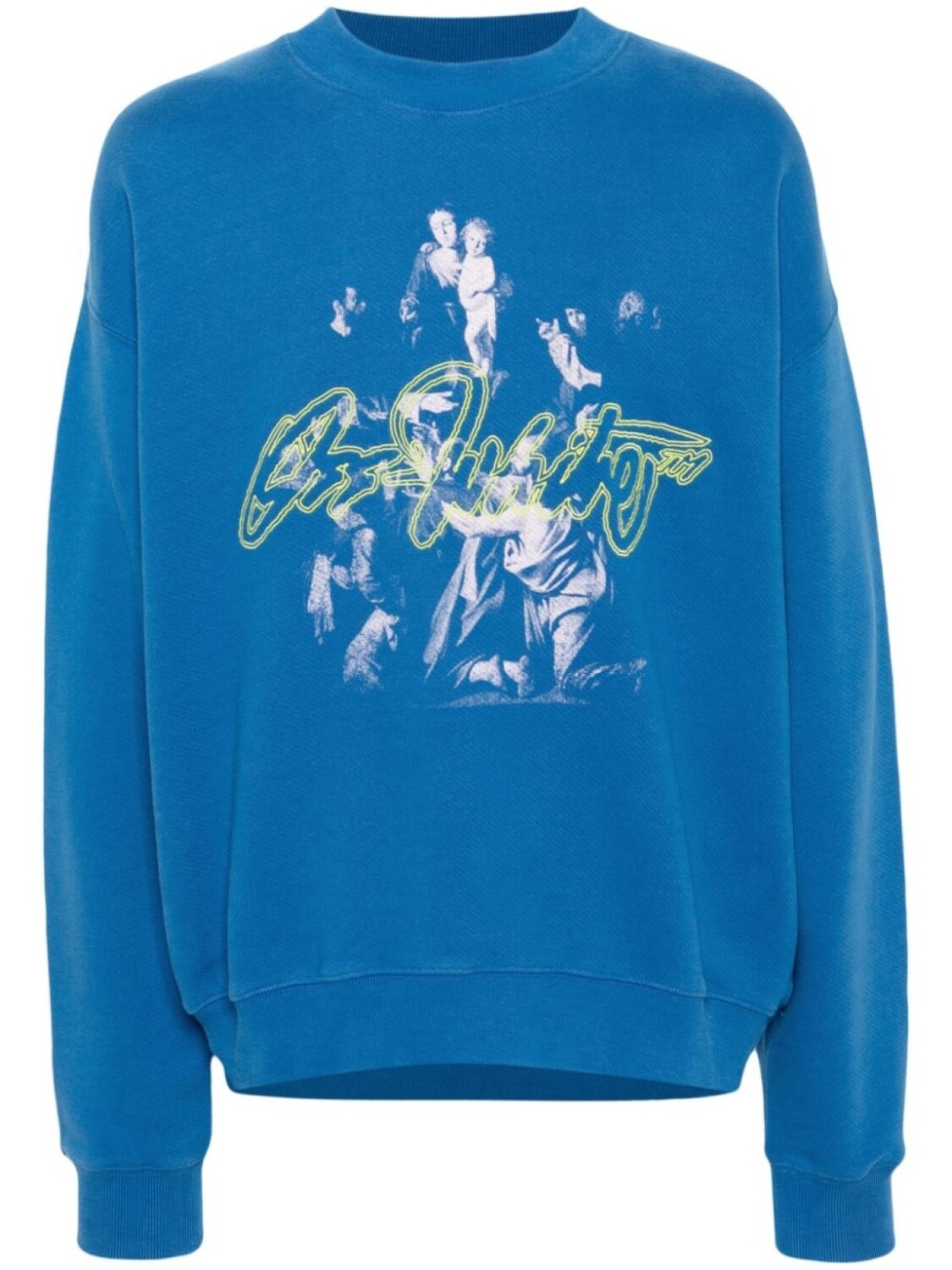 

Off-White толстовка Script Mary, синий