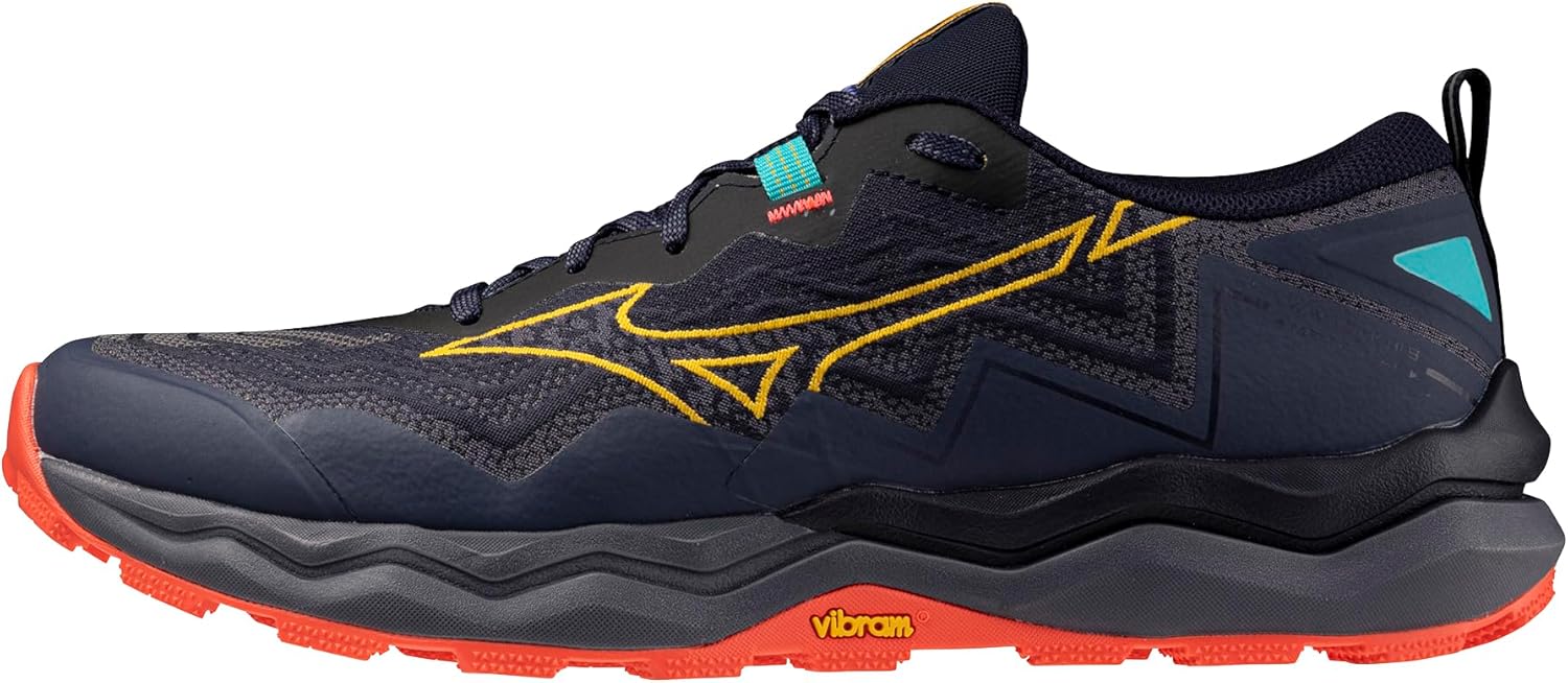 

Мужские кроссовки для трейлраннинга Mizuno Wave Daichi 9, Baritone Blue-citrus